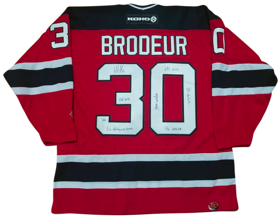 Martin store brodeur jersey