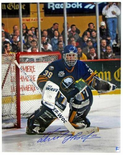 Dominik Hasek Buffalo Sabres Signed White Reebok Jersey