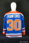 BILL RANFORD - Signed Edmonton Oilers Jersey