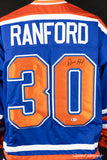 BILL RANFORD - Signed Edmonton Oilers Jersey