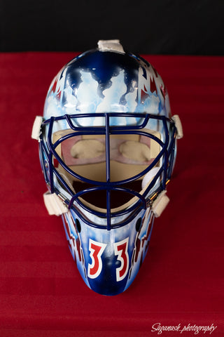 PATRICK ROY - Colorado Avalanche Mountains Mask UNSIGNED