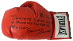 EARNIE SHAVERS Signed Boxing Glove