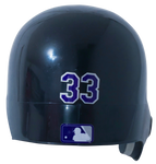LARRY WALKER Signed Colorado Rockies Helmet