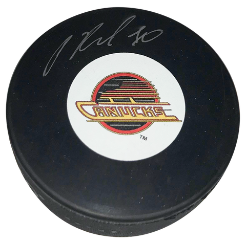 PAVEL BURE Vancouver Canucks Signed Puck