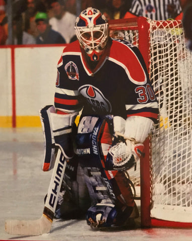 BILL RANFORD Edmonton Oilers Photo Unsigned