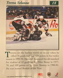 TEEMU SELANNE Signed Anahiem Mighty Ducks Photo