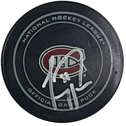 CAREY PRICE Montreal Canadiens Signed Puck