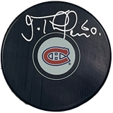 JOSE THEODORE Montreal Canadiens Signed Puck